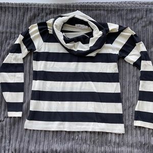 Vineyard Vines cowl neck, striped shirt!